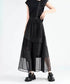 Cutout See-through Skirt