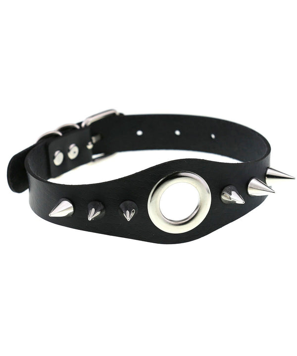 Spiked Rivet Choker