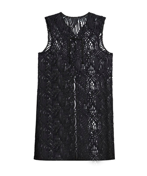 Jacquard Tucking Vest