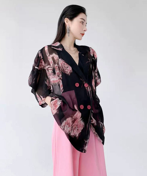 Flower Sheer Jacket