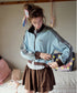 Lacelle Contrast Track Jacket