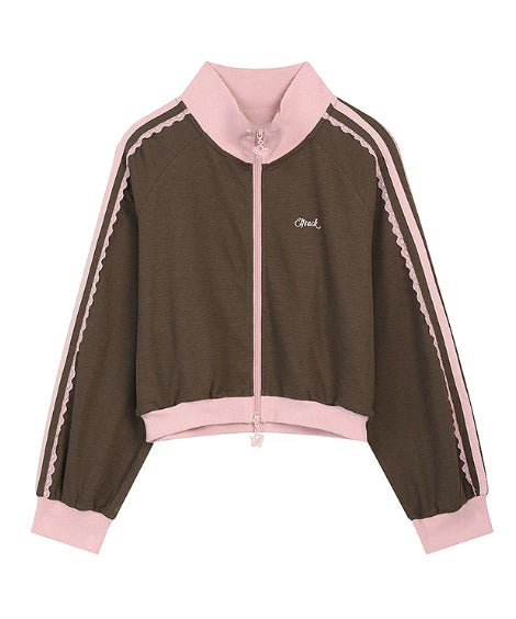 Lacelle Contrast Track Jacket