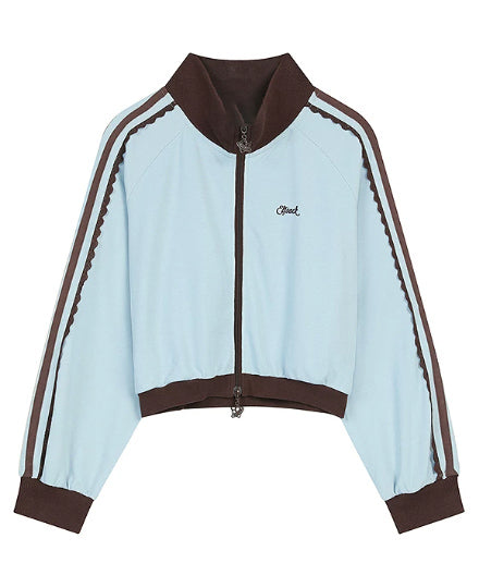 Lacelle Contrast Track Jacket