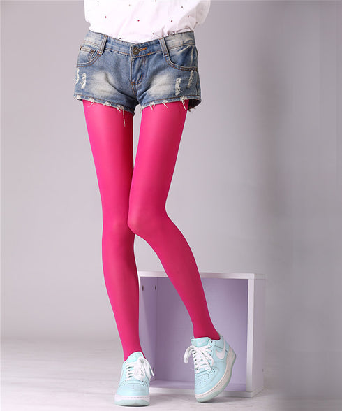 Matte Stretch Color Tights