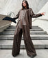 Flow Pocket Blouse&Pants Co-ord
