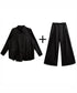 Flow Pocket Blouse&Pants Co-ord