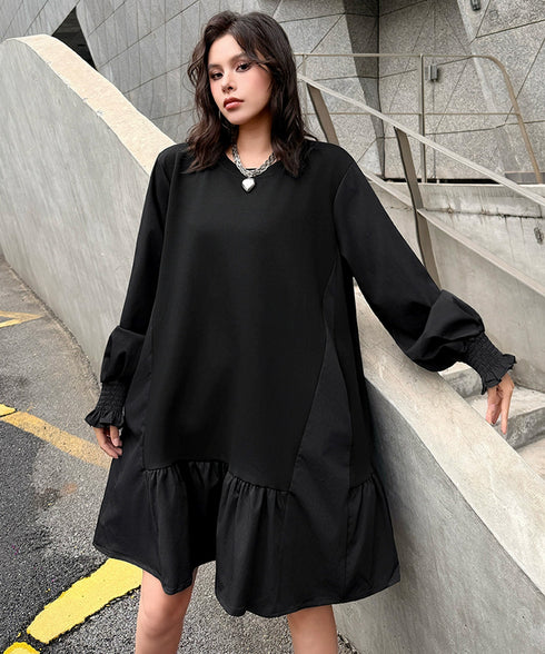 Volume Flare Dress