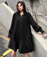 Volume Flare Dress