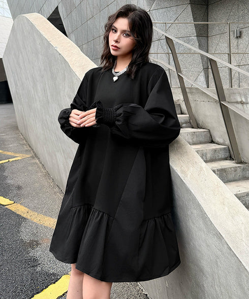 Volume Flare Dress