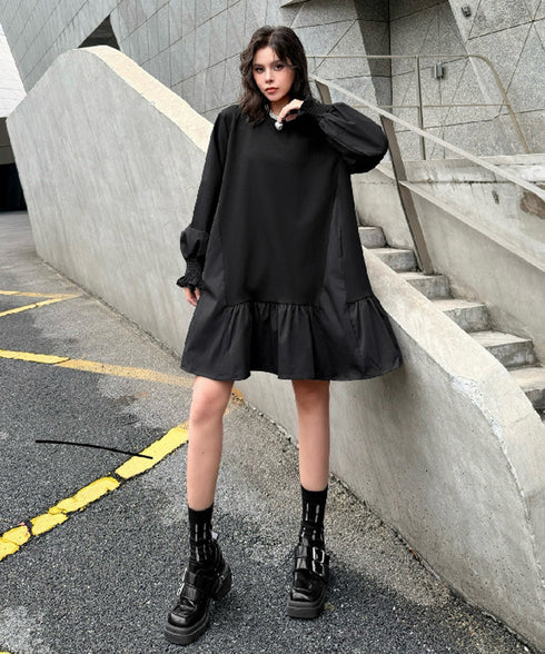 Volume Flare Dress