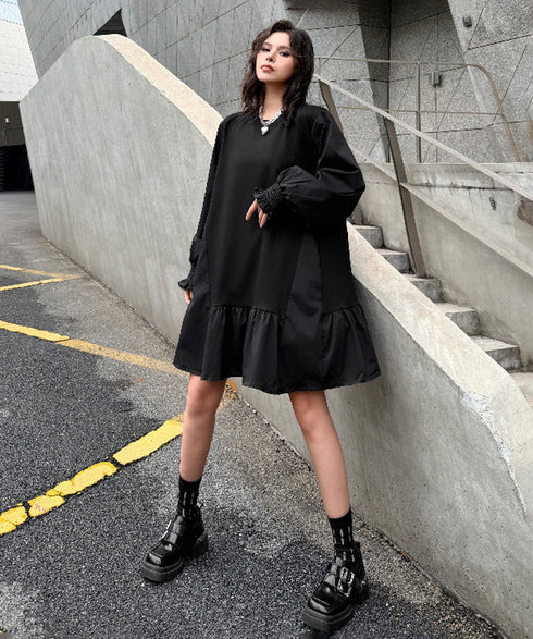 Volume Flare Dress