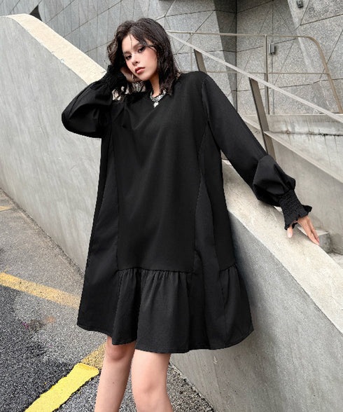 Volume Flare Dress