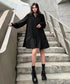 Volume Flare Dress