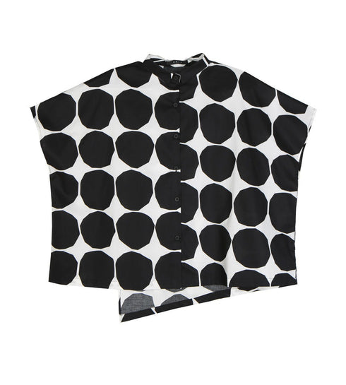 Polka Dot Short Sleeve Shirt