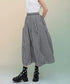 Gingham Check Skirt