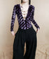 Beaded Low V-neck Hollow Jumpsuit