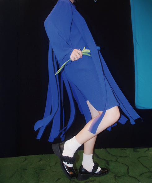 Klein Ribbon Shirt Dress