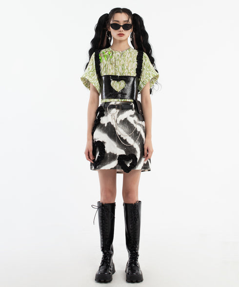 Independent Heart Skirt