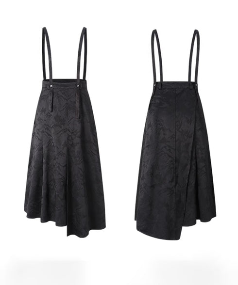 Asymmetrical Embroidered Skirt