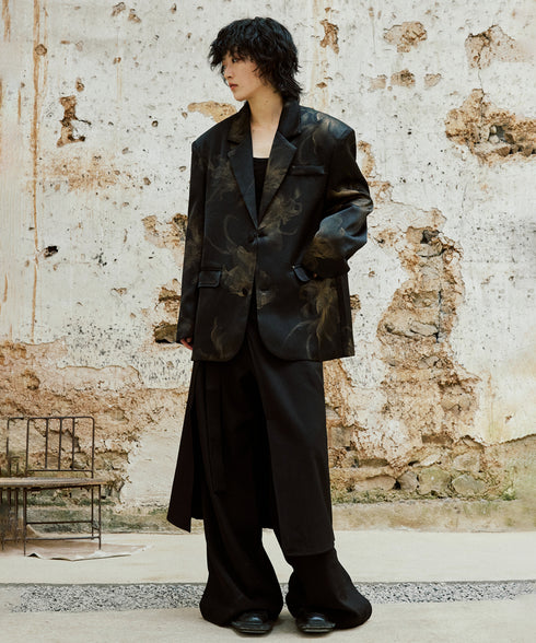 Printed Shiny Jacket