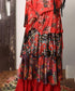 Floral Tiered Skirt