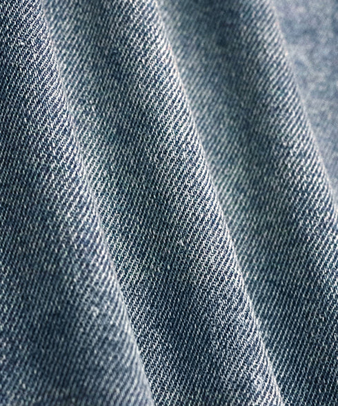 Rivet Loose Denim Blouse