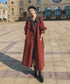 Double Button Long Coat
