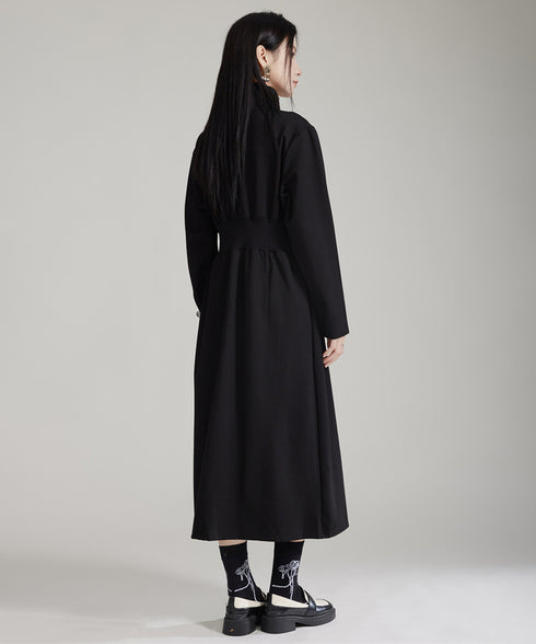 Double Zip Slit Dress