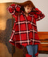 Antique Plaid Blouse