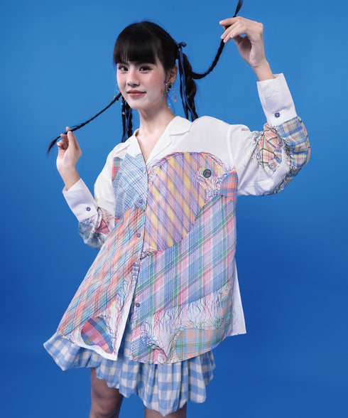 Colorful Check Patchwork Series