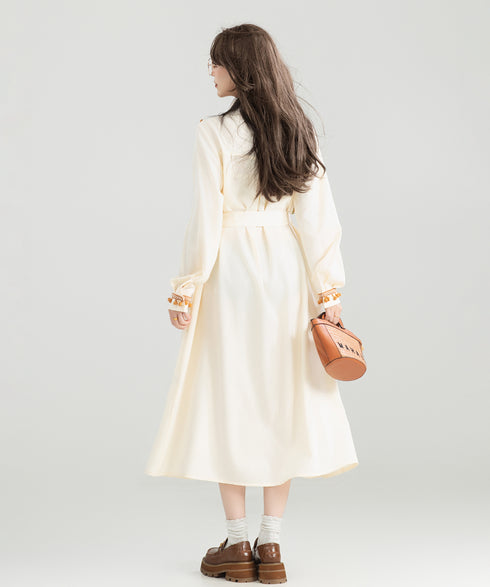 Jacquard Splicing Dress