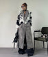 Faux Fur Splicing Coat