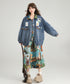 Jacquard Ribbon Denim Jacket