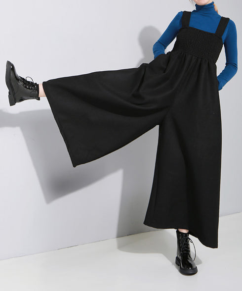 Shirring Chest Overalls