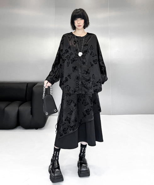 Flocked Butterfly Series