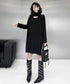 Half Turtleneck Knit Dress