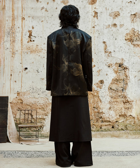 Wrap Skirt & Wide Pants