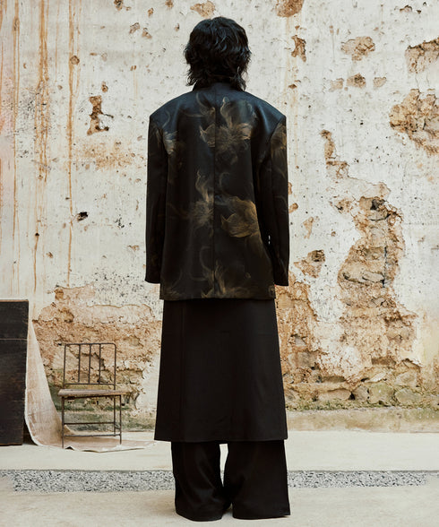 Printed Shiny Jacket