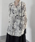 Ink Print Blouse