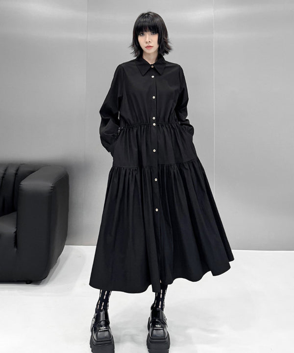 Gathered Switching Dress