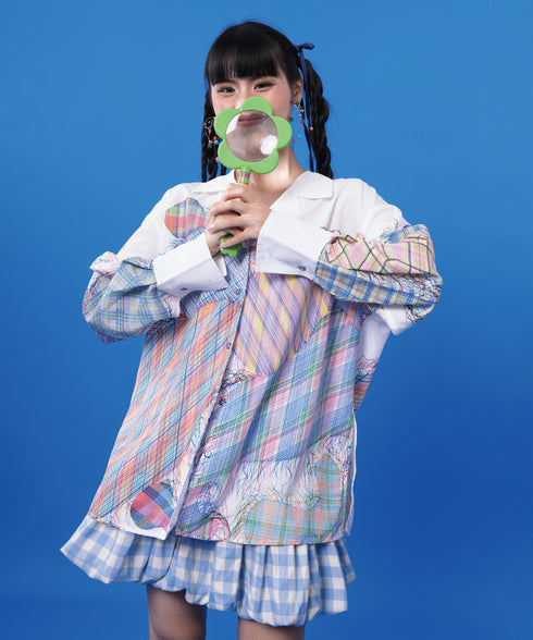 Colorful Check Patchwork Series