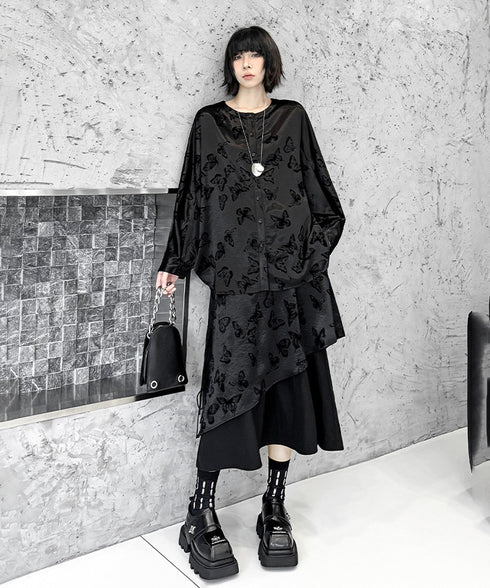 Flocked Butterfly Series