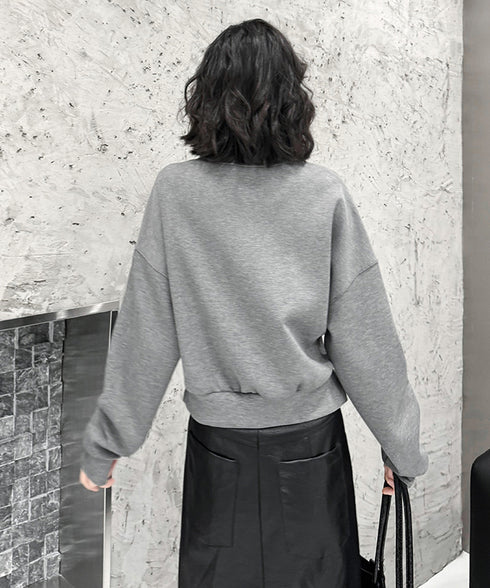 Belt Short Sweatshirt