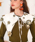 Botanical Embroidered Collar