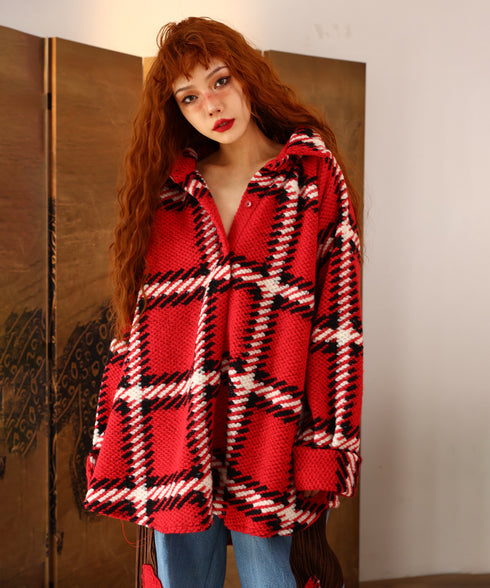 Antique Plaid Blouse