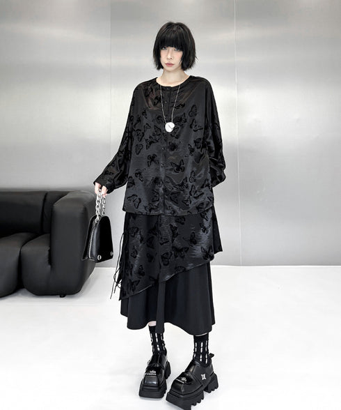 Flocked Butterfly Series