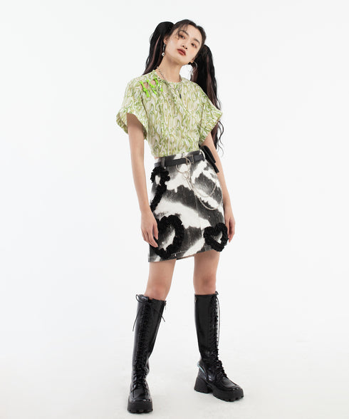 Independent Heart Skirt