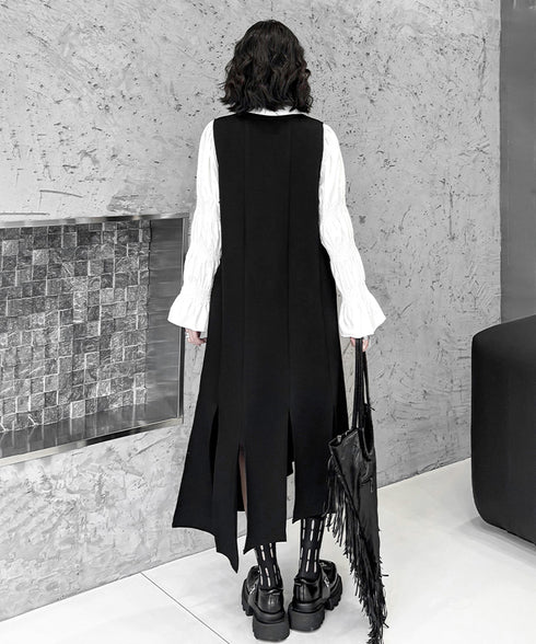 Asymmetrical Slit Dress