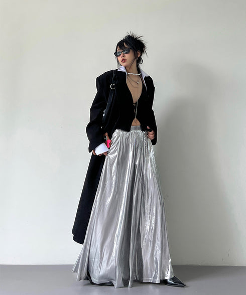 Shiny Flare Skirt