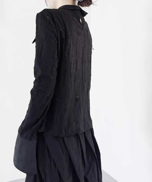 Center Shirring Blouse